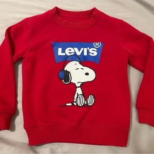 Levi’s snoopy sweater